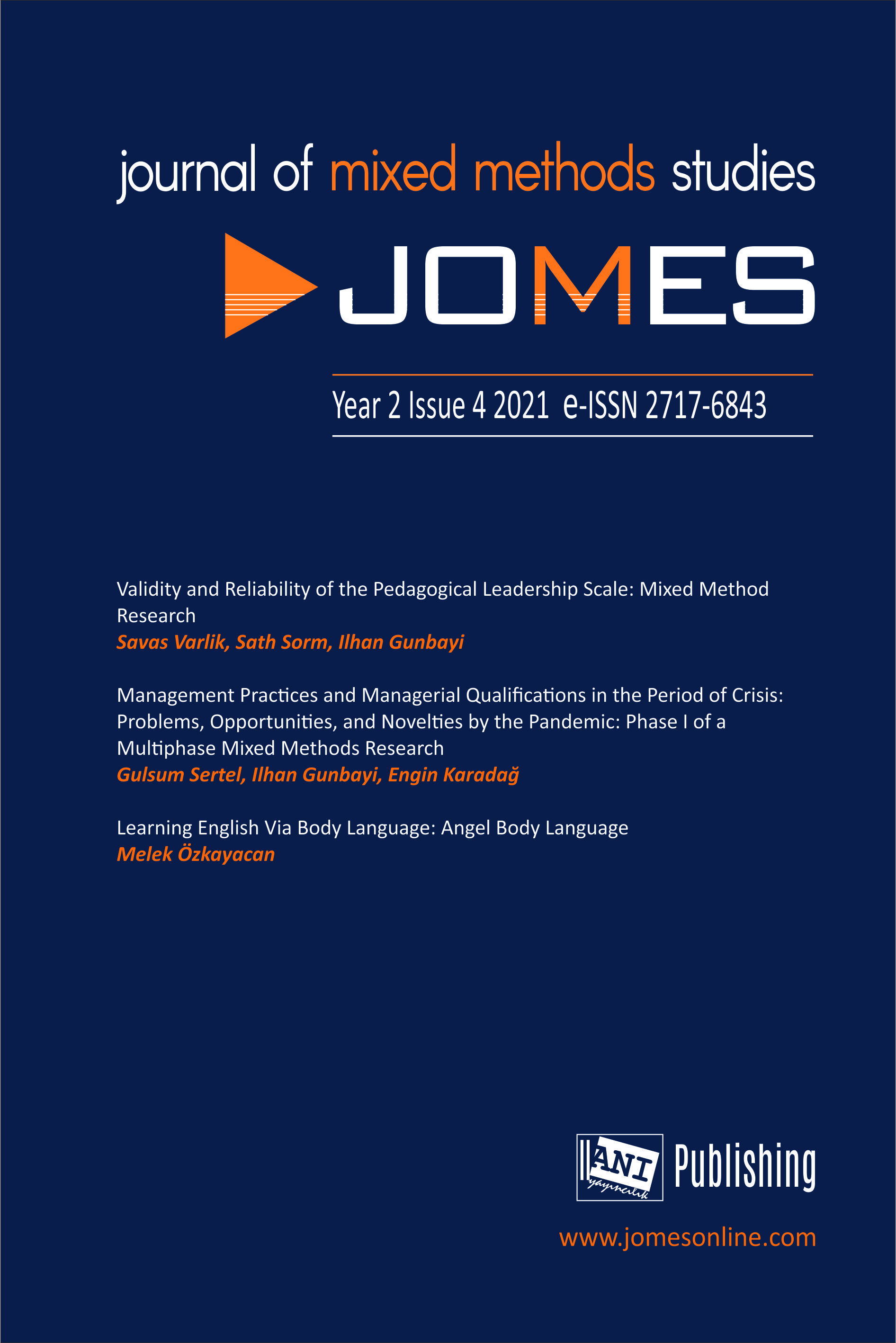 					View No. 4 (2021):  Journal of Mixed Methods Studies
				